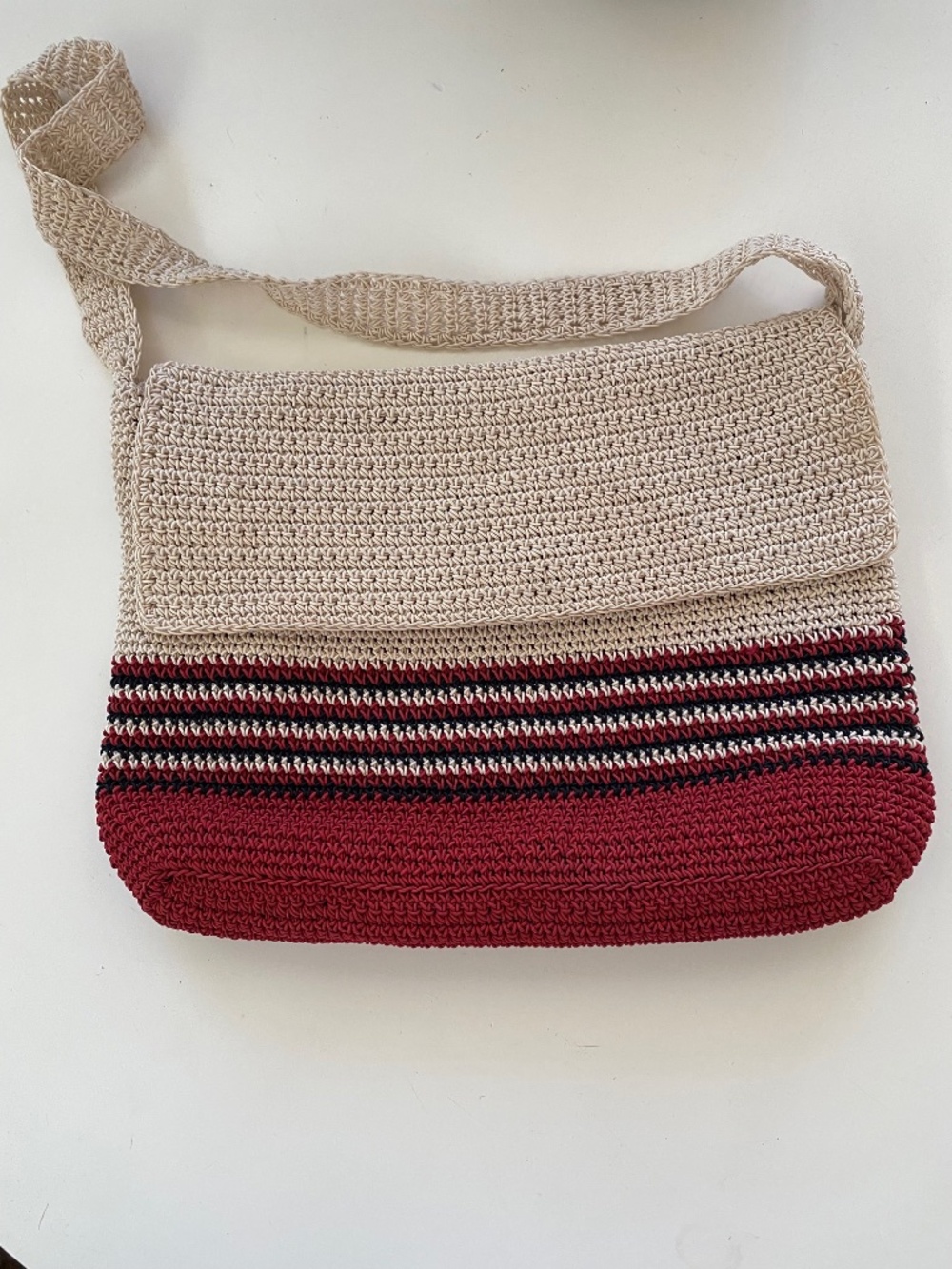 Amanda Smith Crochet Cross Body Bag